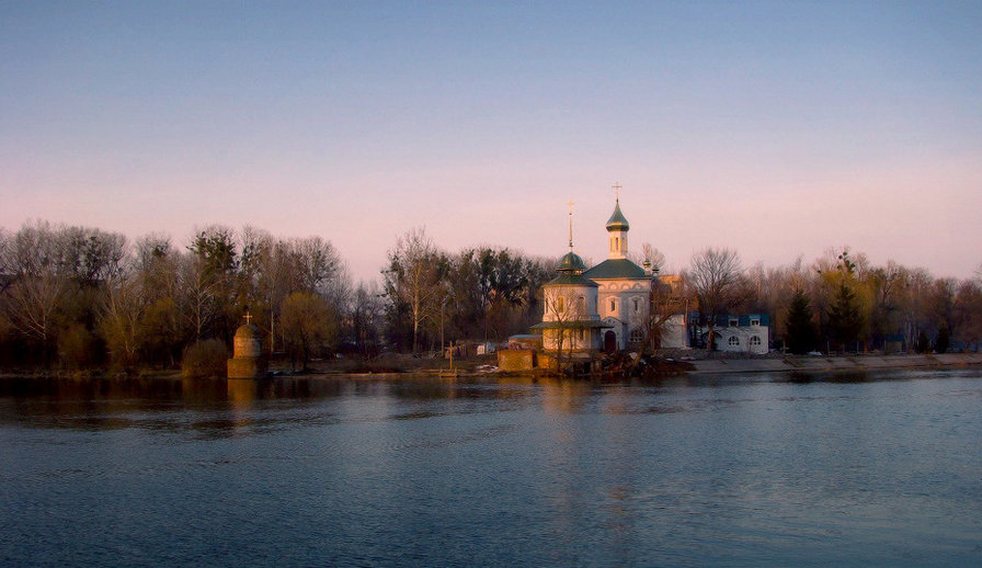 Храм Св.Блаженной Ксении Петербургской г. Винница - цнрковь, храм, река южный буг, украина - оригинал