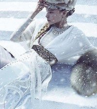 Схема вышивки «Незнакомка»