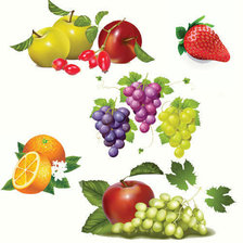 Схема вышивки «Фрукты»