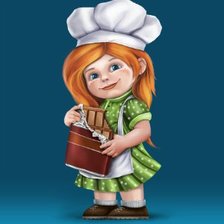 Схема вышивки «сладкоежка»