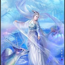 Схема вышивки «Зима»