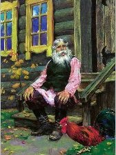 Схема вышивки «Дедушка»