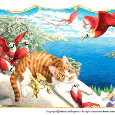 Схема вышивки «любимчики»