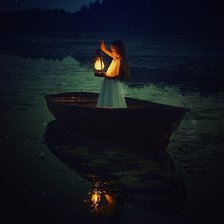 Схема вышивки «девочка»