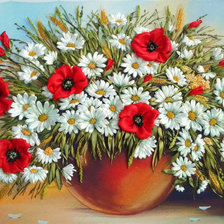 Схема вышивки «серия "букеты"»