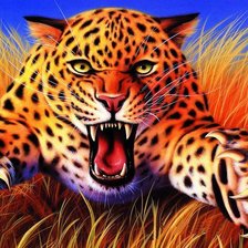 Схема вышивки «прыжок»