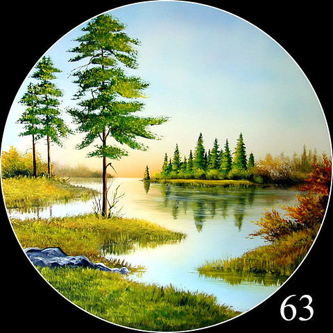 Любимое лето - круг - оригинал