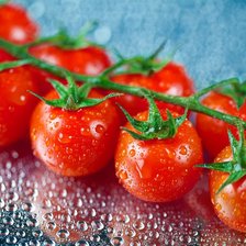 Схема вышивки «Помидорки»