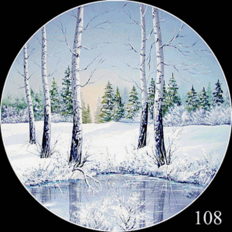 Березки - круг - предпросмотр