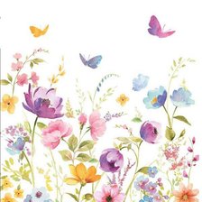 Схема вышивки «Цветочный узор»