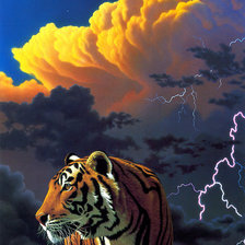 Схема вышивки «мир животных»