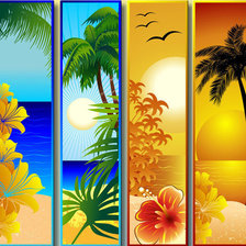 Схема вышивки «Отпуск»