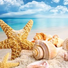 Схема вышивки «Море!»