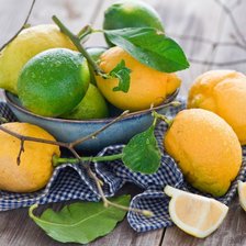 Схема вышивки «Лимонки»