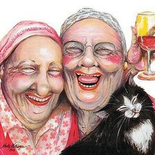 Схема вышивки «Подруги»