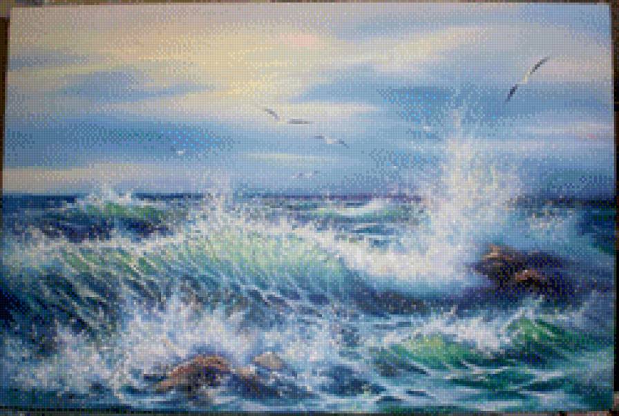 море - морской пейзаж, море - предпросмотр