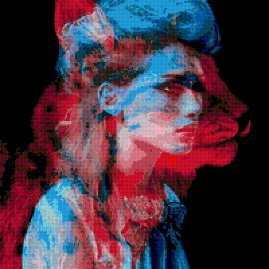 превращение - девушка, фентези, львица - предпросмотр