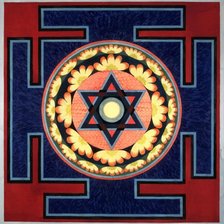 Схема вышивки «Янтра»