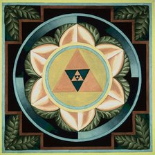 Схема вышивки «Янтра»