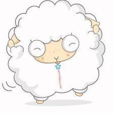 Веселая овечка