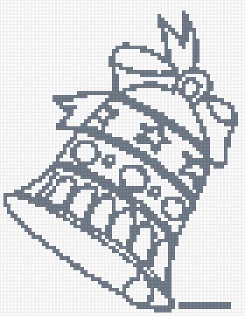 узор для скатерти - новый год, узор, скатерть, рождество - предпросмотр