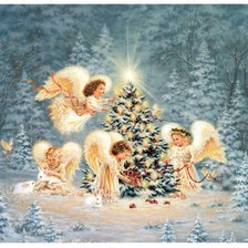 Схема вышивки «Рождество»