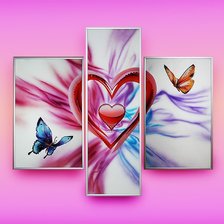 Схема вышивки «Триптих»