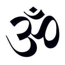 Схема вышивки «ОМ»