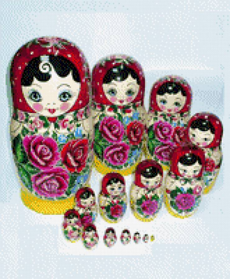 15 matrioskas - предпросмотр