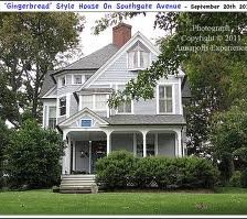 Схема вышивки «a gingerbread style house on southgate avenue»