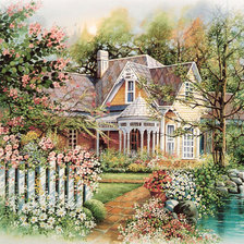 andres orpinas  HousewithPicketFence 100 colors