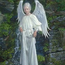 angel de la catarata