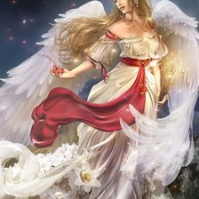 Схема вышивки «angel de la cosecha»