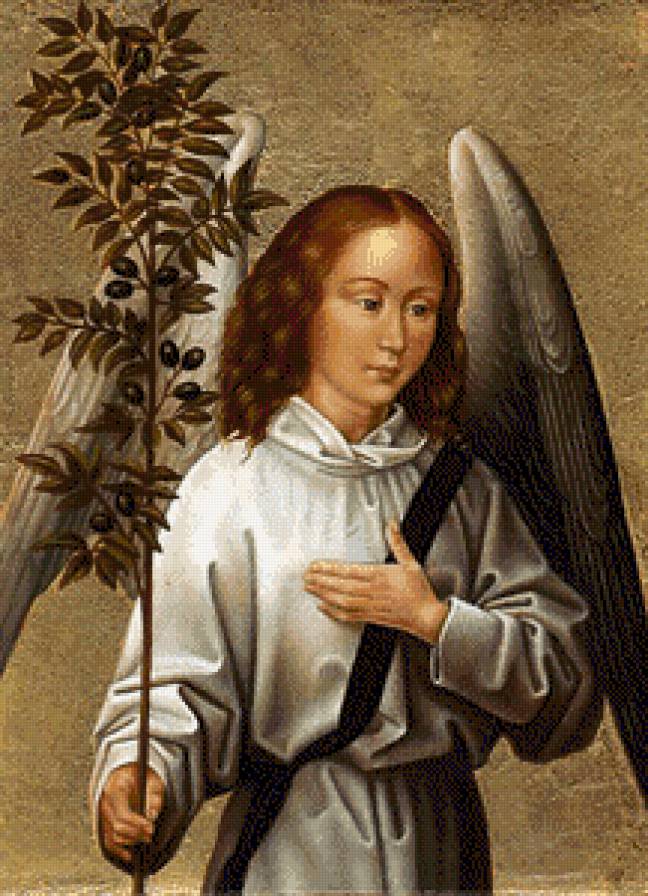 angel de la rama de olivo - предпросмотр