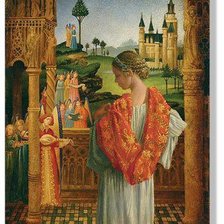 Схема вышивки «angel renacentista»