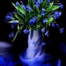 Ваза с цветами