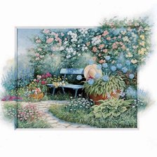 Схема вышивки «banco con sombrero»