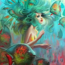 bañandose en el mar