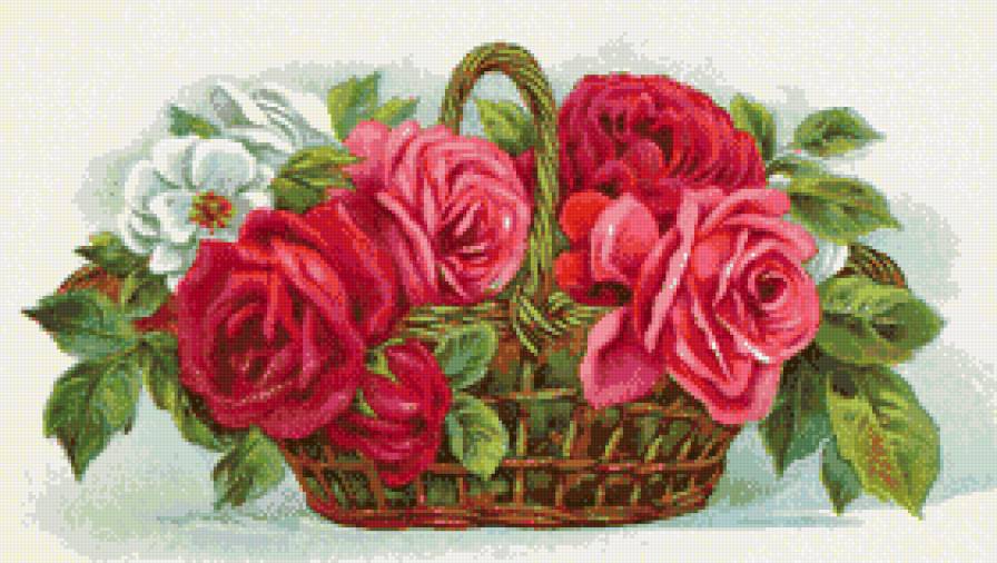 rose - картина, цветы - предпросмотр