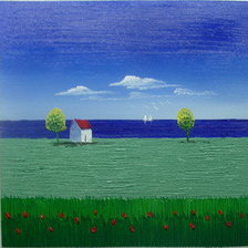 Схема вышивки «campo llano»