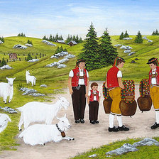 Схема вышивки «Appenzeller Fest»