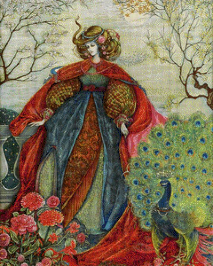 dama de los pavos - предпросмотр