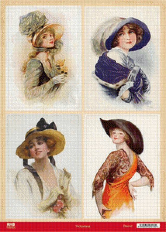 damas de finales del XIX - предпросмотр