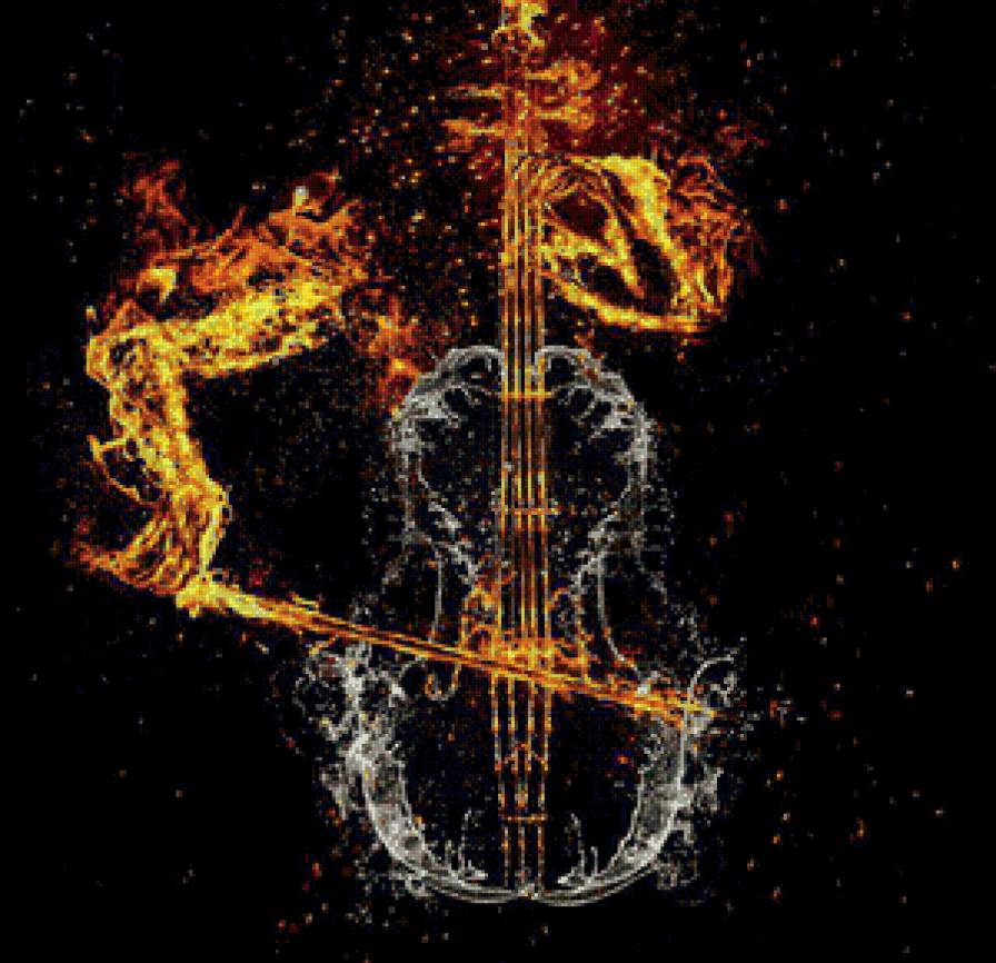 скрипка в огне - предпросмотр