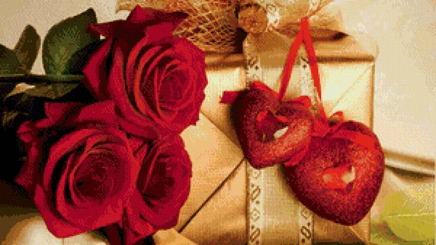 розы - подарки, розы, цветы - предпросмотр
