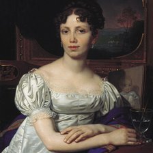 Схема вышивки «СЕРИЯ "ПОРТРЕТЫ". ПОРТРЕТ Е.В. РОДЗЯНКО, 1821 ГОД»