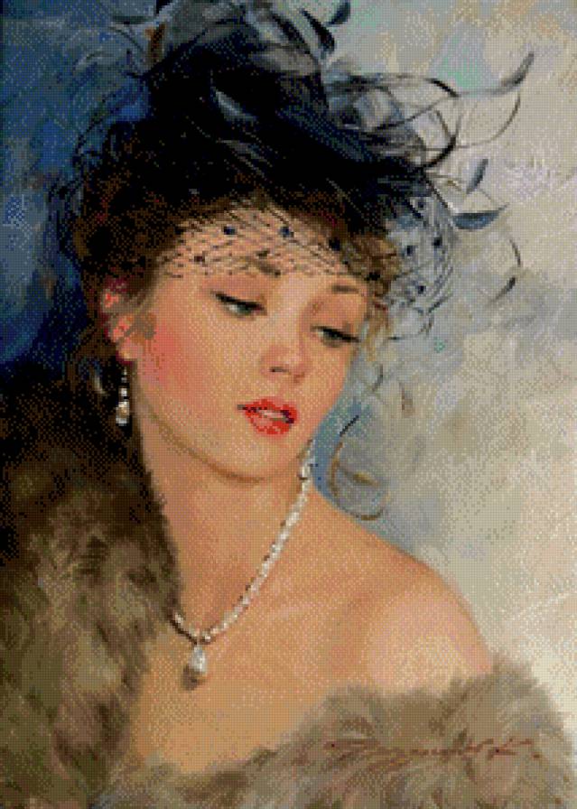 серия ,,женщины" - женщина - предпросмотр