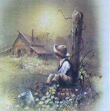 el niño de la cabaña