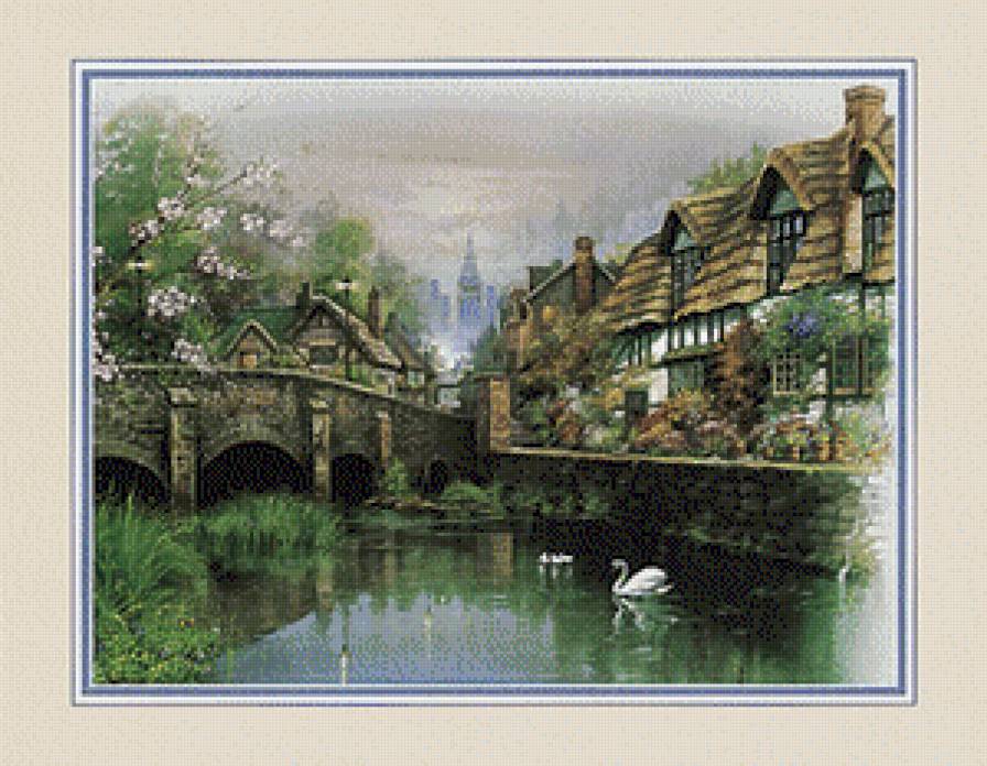 el puente que da a la villa - предпросмотр