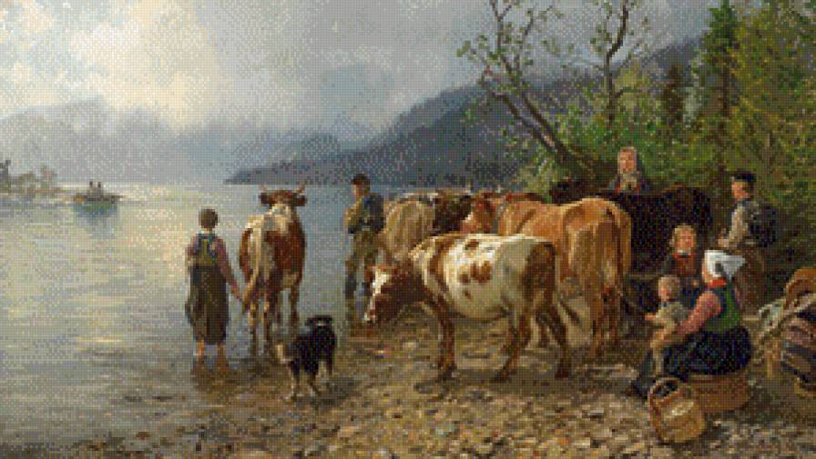 esperando a vadear el rio - предпросмотр